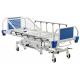 4 Function Hydraulic Medical Patient Bed With Aluminum Alloy Side Rails