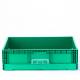 Collapsible EU Turnover Container Plastic Solid Storage Crate 800x600x230mm for Shipping