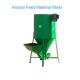 Double Paddle Cow Animal Feed Mixer 4kw 1500kg/ H 2000kg/ H Green