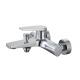 Single lever bath or shower mixer bathroom chrome brass tap faucet cold and hot water designed modern OEM