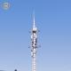 Hot Rolled Steel Communication Tower Pole 35M 36M Long Service Life