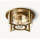Frosted Glass Dimmable Luxury Ceiling Lights With Brass Finish