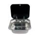RV kitchen parts Stainless Steel basin with lid including the foldable