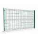 50 X 200mm PVC Coated Welded Wire Mesh 1550mm Height Metal Security Fence Panels