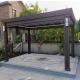 Aluminum Retractable Pergola Villa Garden Leisure Shade Outdoor Pavilion