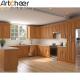 Modular Shape Solid Wood Modern Shaker Cabinets Traditional For Modern Homes