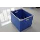 Recyclable Plastic Corrugated Containers Rectangular Corrugated Plastic Bins OEM