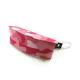 Large Sports Canvas Custom Eyeglass Case With Portable Buckle Pink Color