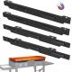 Grilling Gifts Magnetic Wind Screens for 36 Inch Griddle Protects Flame and Holds Heat