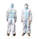 Elastic Wrist Medical Coverall Suit , Wateproof Disposable Protective Coverall