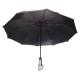 10 Ribs 3 Fold Travel Umbrella Large 41 Inch for Men and Women, Automatic open and close