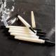 Professional Eyebrow Pencil Comfortable Feeling ABS Material