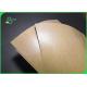 Food Packing PE Coated Kraft Paper 135gsm to 350gsm  High Tear Resistance