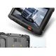 Vehicles Shockproof Android Tablet 1024*600 2.5M Accurate Positioning