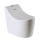 White Baby Potty Toilet Cradle with Toilet Trainer Feature - Printed Design