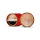 Small Round Paper Cardboard Tea Boxes With Aluminium Peel Off Lid