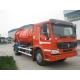 Howo 6x4 Djibouti Market With Air Conditioner 129hp 8m³ Sewage Vacuum Truck