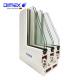 Sliding Window And Door System UPVC Profiles High UV Resistance Dimex L107