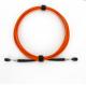 Orange SM MM AOC Optical Cable PVC Fiber Optic Patch Cord