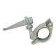 Wedged head single forged scaffolding swivel clamps and fittings