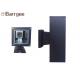 Black Up And Down LED Outdoor Wall Lights , Square Outside Wall Lights 2 Years Warranty