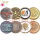 Soccer Phoenix Custom Printed Coins , Copper Messi Press Double Sided Coin