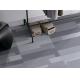 Dark Grey Office Carpet Tiles Texture Scratch Proof Random Design 600x600mm