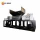 2300KG Capacity Glass Bottle Double Shaft Shredder Machine with Customizable Blades