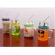 exquisite hand blown glass cup Baby bottle scale cup