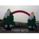 Party Christmas Tree Decoration Inflatable Arches Event Snowflake