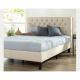 Customized color size fabric modern bed room set Strong wood structure bed frame royal double bed for Hotel Bedroom
