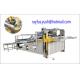Custom Carton Folder Gluer Machine / Semi Automatic Folder Gluer lifting gluing pressing