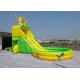 SpongeBob Multifunctional Inflatable Water Slide With Basket Hoops PVC Tarpaulin