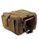 Lightweight Canvas Pet Carrier Bag , Breathable Dog Saddle Bags