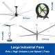 Large Industrial Fans For Workshop,Large HVLS fans Large Ceiling Fan,Large Standing Fan