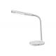 Adjustable Wireless LED Table Lamp With USB Charging Port Touch Control Brightness