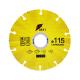 Deyi 115mm Circular Alloy Saw Blade With Grit Cutting Wood With Nail