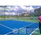 Official Game Sport Court Surface Flooring , Acrylic Tennis Court Surface Seamless