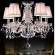 Reasonably priced crystal chandeliers with Lampshade(WH-CY-50)