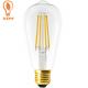 8W ST64 E27 Dimmable Edison Bulb Decorative Filament Light Bulbs 1050lm