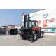 Safe Hydraulic Brakes All Terrain Forklift With Joystick Controls