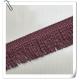 2017 Fashion Cotton Purple Bullion Brush Tassel Fringes Used For Curtain