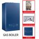 24kw 26kw Wall Hanging Gas Furnace Blue Dual Funtion Gas Hot Water Furnace