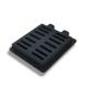 FRP Square Hinged Manhole Cover Sewer Grate Grille Frame SMC 560 X 630mm