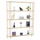 Fashion Metal Display Racks And Stands 4 Layers Strong Load Bearing Not Easy Deform