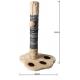MDF Wooden Cat Scratching Poles Textured Scratching Surface Satisfy Cats'  Needs