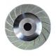 Durable Diamond Cup Wheel , Electroplated Diamond Grinding Wheels For Steel Metal Cast Iron