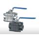 Water ASTM A 105 Threaded Floating Ball Valve Full Bore Ball Valve With  Seat