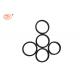 Black Nitrile Buna N O Ring Seals , 30-90 Shore NBR Rubber O Ring