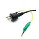 Waterproof Japan Power Cord 125V Voltage Wiht 3 Pin Prong Plug A Foldable Grounding Pin
